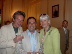 Avec F. de Panafieu et Basile en juin 2006